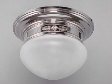 PAPA 25/1 - Handmade brass ceiling lamp by Patinas Lighting - view 2